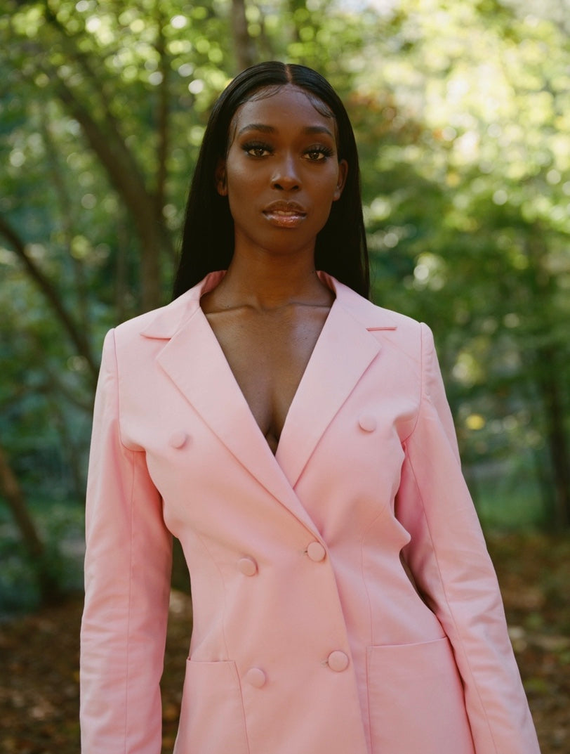 'FŪNKĖ'SWEET PINK (DOUBLE BREASTED SUIT)