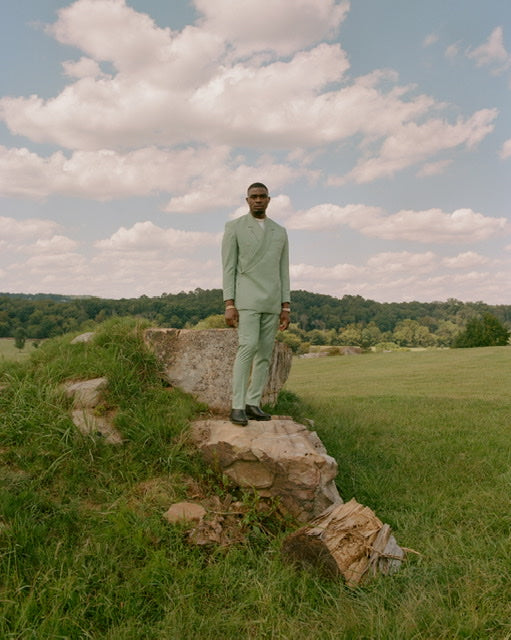 PASTAL AQUA SINGLE BREASTED SUIT